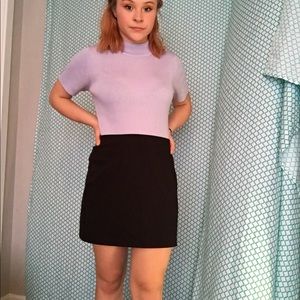 RIBBED PASTEL BLUE SHORT SLEEVE